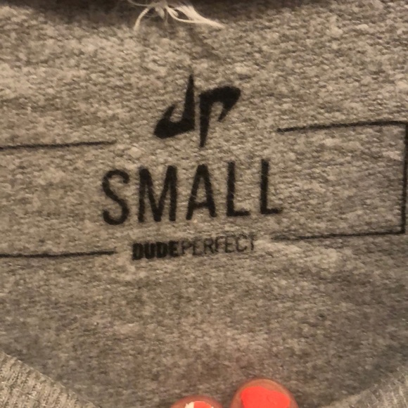 Dude Perfect grey teal sweatshirt size Small - Picture 3 of 4